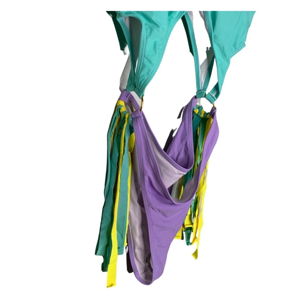 Tassel Monokini Swimsuit - Picture 4 of 5